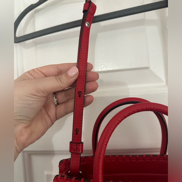 Christian Louboutin Paloma Tote Whipstitch Leather and Suede Mini - Picture 7 of 12